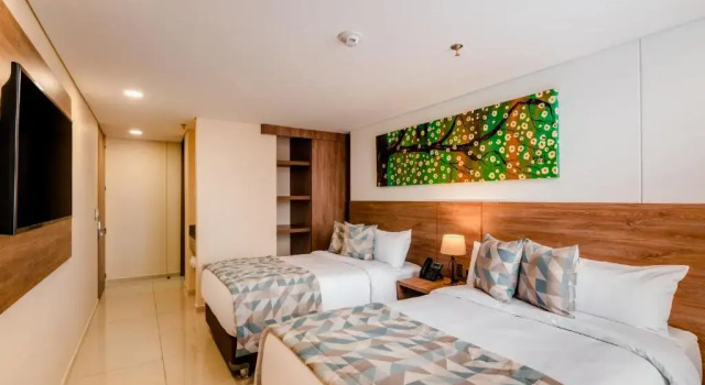 Standard double chambre Ambar Hotel Boutique Cali