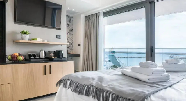 Двухместный номер Deluxe с видом на море SAVUS Boutique Hotel