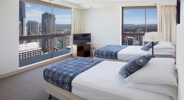View Pacific Apartments, Забронировать Апартаменты/квартира Серферс-Парадайс Голд-Кост, рядом с Пляж Баддс