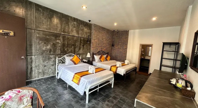 Номер Deluxe Sun Chakra Boutique Hotel - 50m to Museum & Royal Palace & Walking street