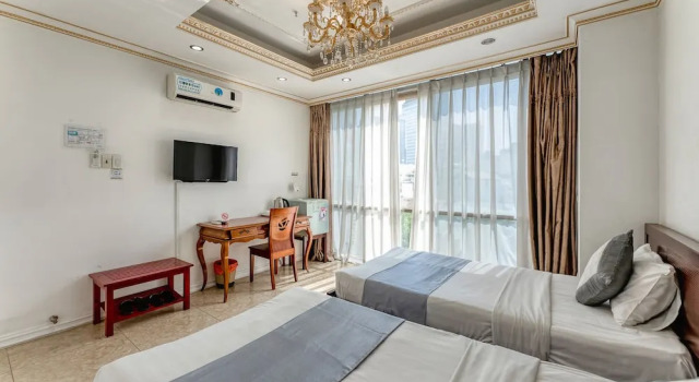 Двухместный номер Luxury с видом на город Happyland Hotel