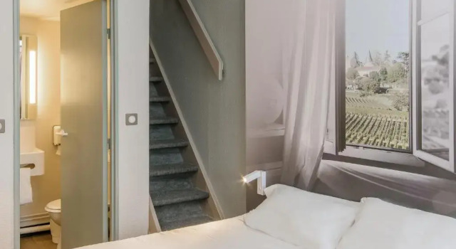 Четырёхместный номер B&B HOTEL Bordeaux Mérignac Hôtel de Ville
