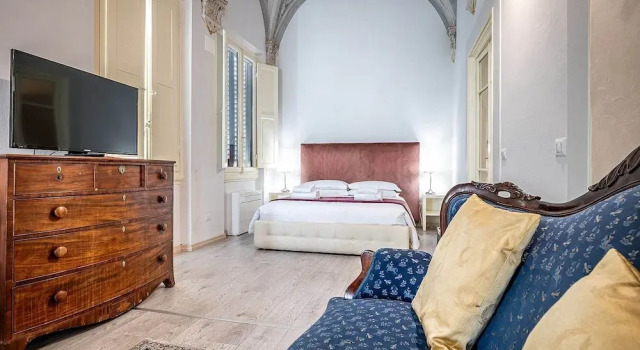 Люкс Deluxe с балконом и с видом на сад Residenza dEpoca Palazzo Riblet