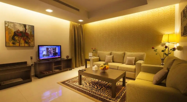 Двухместные апартаменты c 1 комнатой Watheer Hotel Suite