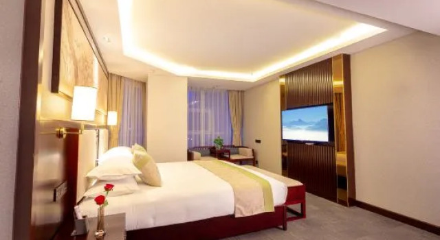 Люкс Deluxe Huawen International Hotel