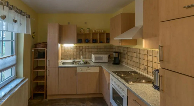 Апартаменты Цокольный этаж Landhaus Rundblick im Elbsandsteingebirge bei Bad Schandau