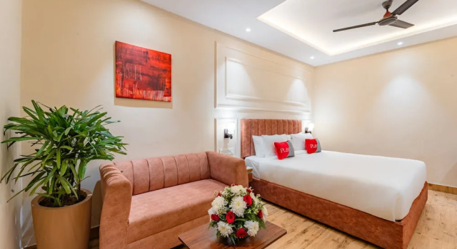 Номер Deluxe Medalio Boutique Chandigarh Zirakpur