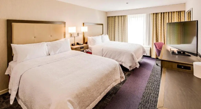 Четырёхместный люкс Hampton Inn Suites Ashland, Ohio