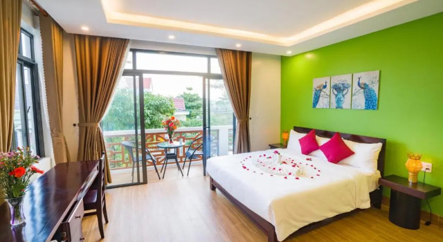 Номер Deluxe An Bang Beach Hai An Villa