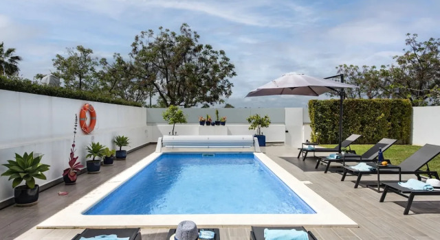 Villa Serena in Santa Luzia, Rezervovat Vila Chaty v Algarve, Chalupa