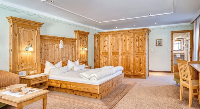 Люкс с балконом и с видом на горы Posthotel Kassl 4-Sterne-Superior