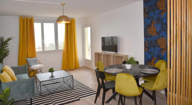 Appartement Troyes - 3 Bedrooms Parking Free Netflix