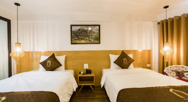 Номер Deluxe Beautiful Sapa Hotel