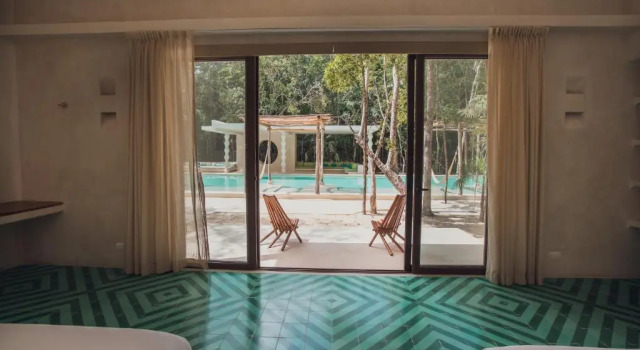 Четырёхместный номер Deluxe Hotel Holistika Tulum