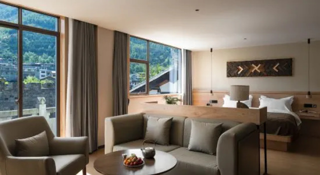 Двухместный люкс Songzhou Ancient City No.1 Courtyard · Hidden Luxury Homestay