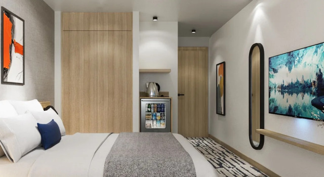 Двухместный номер Deluxe с видом на море Erzurumlu Hotel