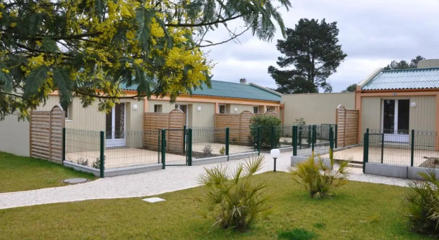 Студия с красивым видом из окна Cottages des Pins