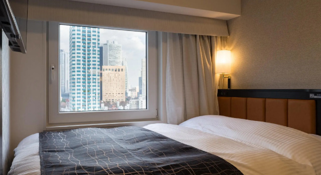 Двухместный номер APA Hotel & Resort Nishishinjuku Gochome Ekimae Tower - Formerly APA Hotel & Resort Nishishinjuku Gochome Eki Tower