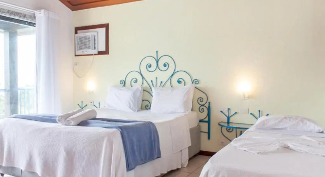 Трёхместный номер Deluxe с видом на море Coronado Beach Hotel