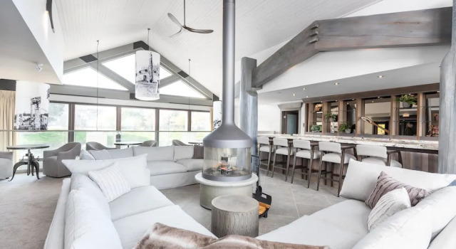 Ocean House at Tlaga Gawtlaas, Book Feriehus Sommerhuse i Moresby Island, Hytte