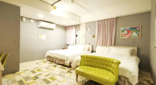 Standard Vierer Zimmer Slow Wow Hot Spring Hotel