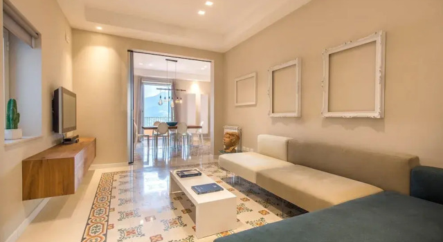 LAGO Design apartment in the heart of Monreale, Book Lejlighed Lejligheder i Monreale, Lejlighed