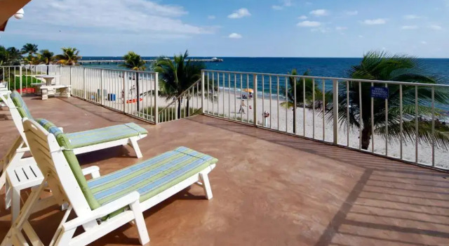 Студия oceanfront Windjammer Resort and Beach Club