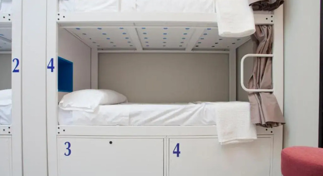 Кровать в общем номере Malaga Stop Hostel AB