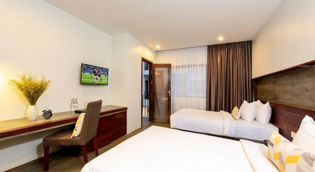 Семейный номер Standard с 2 комнатами с балконом Popular Residence Hotel