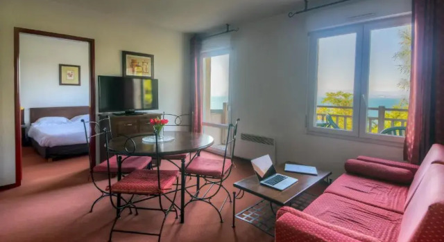 Апартаменты c 1 комнатой с видом на озеро Zenitude Evian Les Terrasses du Lac, an Ascend Collection Hotel