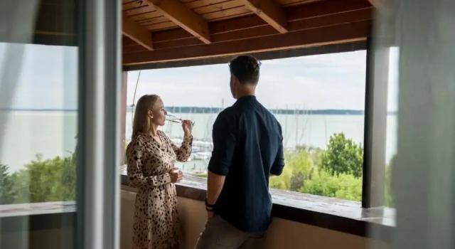 Двухместный номер Superior с видом на озеро Hotel Marina Port