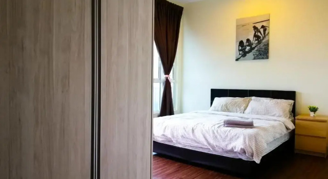 Апартаменты с видом на бассейн i-HOME 002 Zetapark @ Setapak Central Mall - 3 Bedroom Family Suite