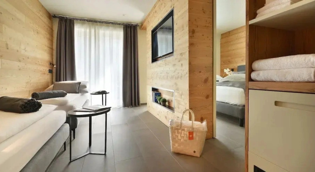 Четырёхместный семейный номер Standard с балконом Hotel Sporting Family Hospitality