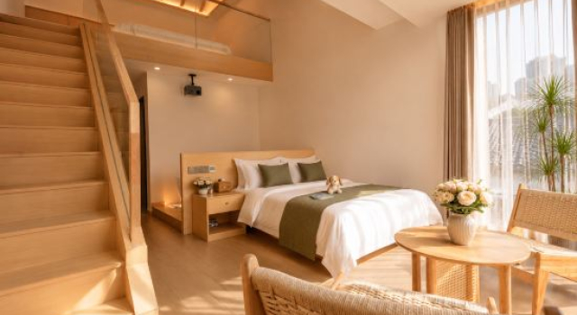 Suite Doppelhaus Echo May Living
