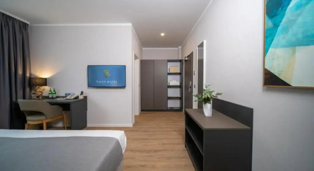 Номер Deluxe Emily Hotel Leipzig Neue Messe
