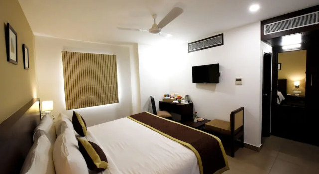 Двухместный номер Deluxe c 1 комнатой Hotel Gandharva- A Green Hotel