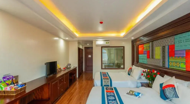 Трёхместный номер Deluxe Sapa Passion Hotel & Spa