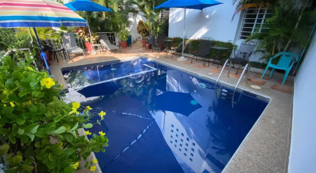Chacala Corales para 7 con Aire Acondicionado con Alberca y Playa a 50 mts, Buchen Sie Hotel Chacala Nayarit