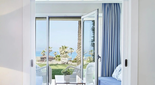 Семейный номер с видом на море Grecotel La Riviera at Riviera Olympia & Aqua Park