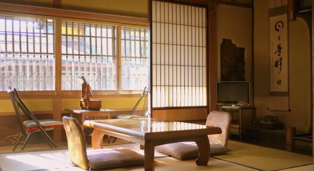 Japanese-Style room Budget Ryokan Kaminaka