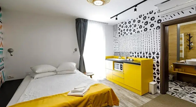 Студия Economy Aparthotel Gutinului