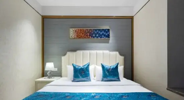 Люкс Deluxe с 2 комнатами с видом на море Sanya Haitang Bay Binhai Wanghai Seaview Hotel Apartment