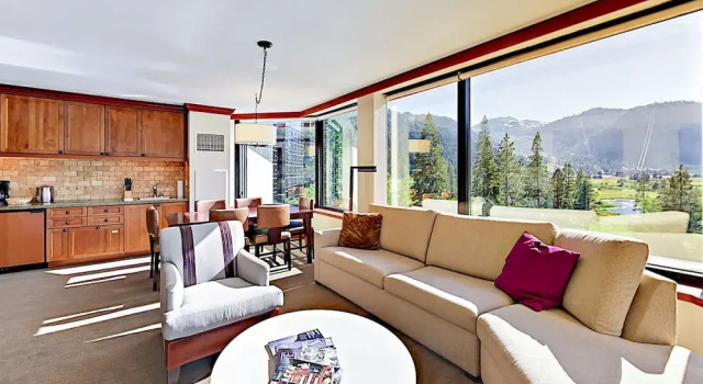 Squaw Creek 1br King Suite Corner Valley View 1 Bedroom Condo, Забронировать Апартаменты/квартира Апартаменты Олимпик-Вэлли, Апартаменты/квартира