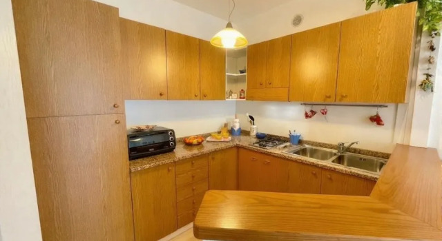 Апартаменты c 1 комнатой с балконом и с видом на океан Beachfront Flat With a Stunning Terrace