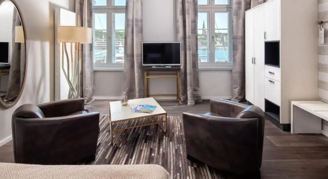 Номер Deluxe Hotel Hafen Flensburg