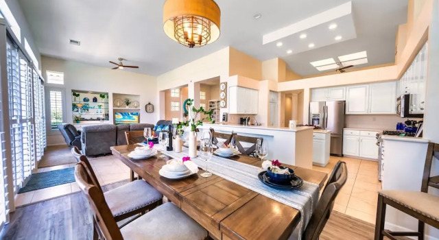 Коттедж Casa Isla Oasis PGA West 3BR Golf Cart Pool