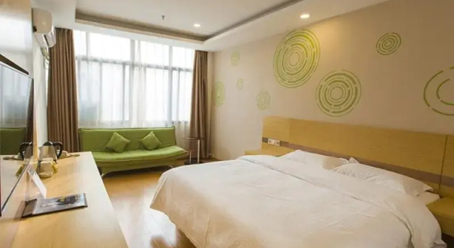 Двухместный номер Standard GreenTree Inn ShanDong LinYi YiShui County Angel Garden Express Hotel