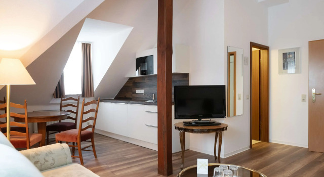 Четырёхместный полулюкс с видом на город Hotel Bürgerhof Wetzlar