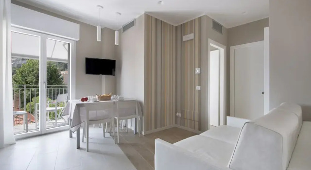 Апартаменты Comfort c 1 комнатой с балконом и с видом на море Residence Dolcemare