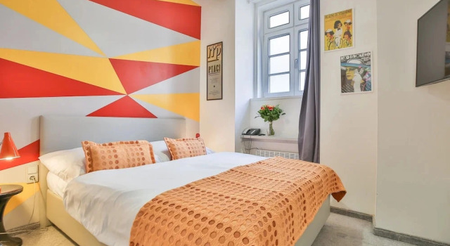 Одноместный номер Economy Цокольный этаж LH Vintage Design Hotel Sax